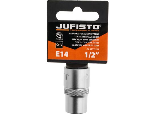 Nasadka Torx zewnętrzna E14 1/2" Jufisto