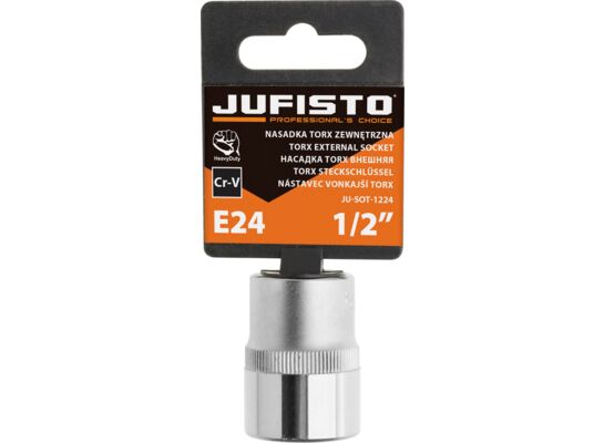 Nasadka Torx zewnętrzna E24 1/2" Jufisto