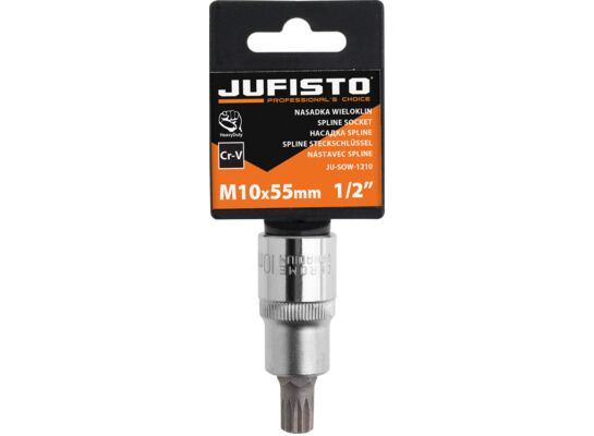Nasadka wieloklin M10 x 55 mm 1/2" Jufisto