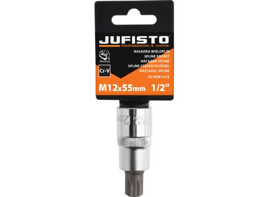 Nasadka wieloklin M12 x 55 mm 1/2" Jufisto