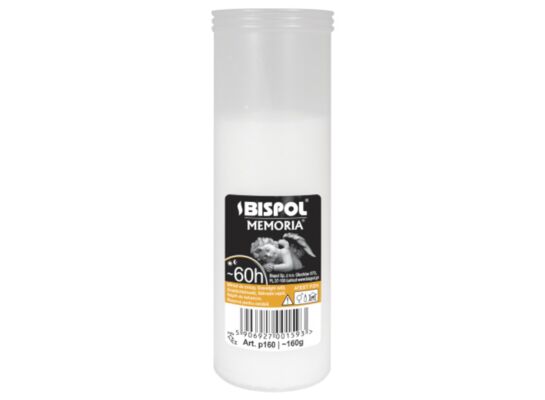 Wkład do zniczy parafinowy P160 60H/3 BISPOL