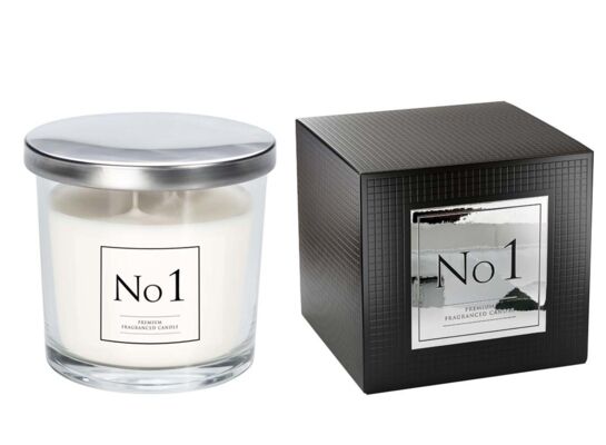 Świeca zapachowa w szkle SNP100-001 no 1 BISPOL