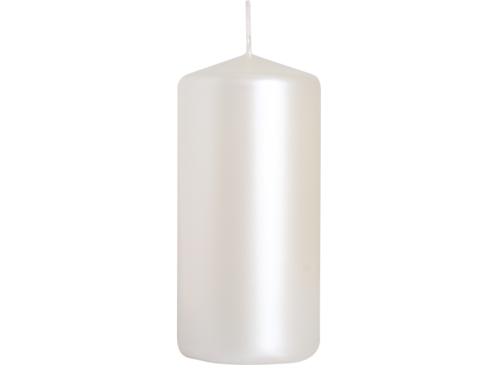 Świeca walec SW50/100-190 biały perłowy BISPOL