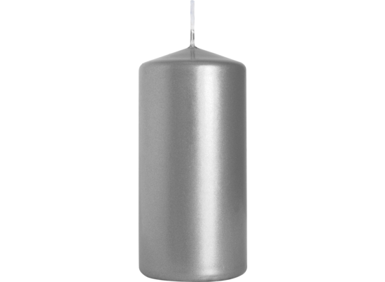 Świeca walec SW50/100-271 srebrny BISPOL