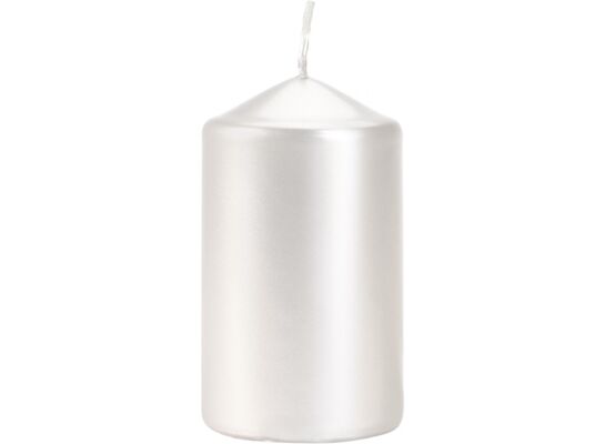 Świeca walec SW60/100-190 perłowy biały BISPOL