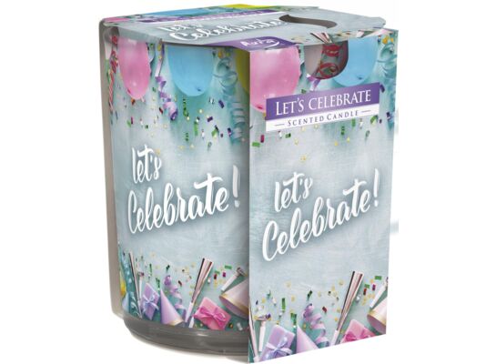 Świeca zapachowa w szkle SN72S-49 let's celebrate BISPOL