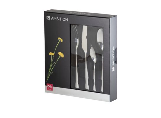 Komplet sztućców Siena 24-elementowy AMBITION