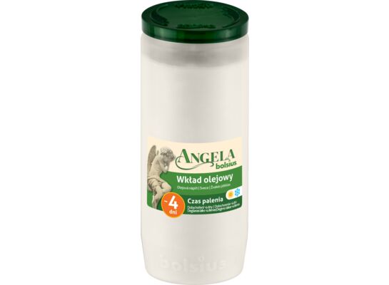 Wkład olejowy ANGELA 5 96h biały bolsius