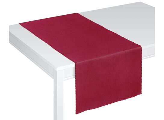 Bieżnik 40 x 160 cm bordowy