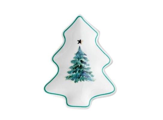 Talerz choinka 14 x 11 cm WINTERLAND
