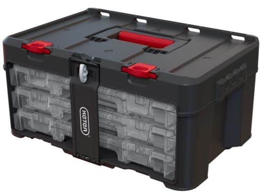 Skrzynka z 3 organizerami Stack'N'Roll Keter