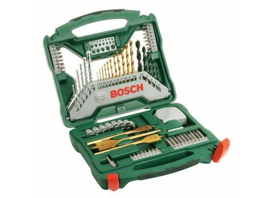 Zestaw wierteł 70 sztuk X-Line Titanium set BOSCH