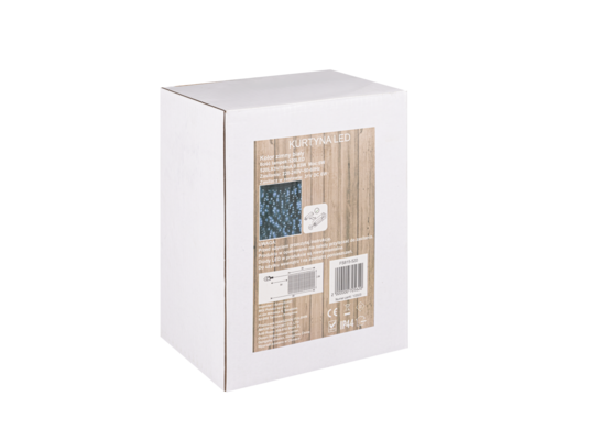 Kurtyna świetlna 520 LED  300 x 250 cm zimny biały