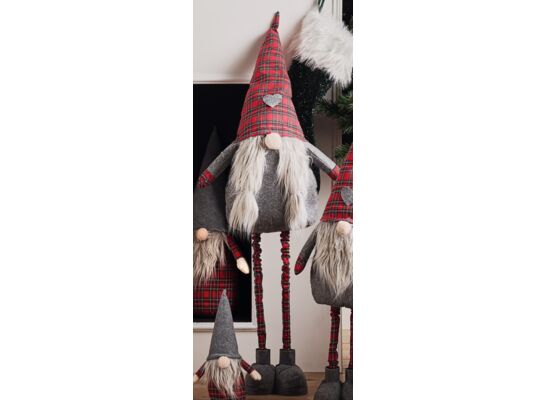 Skrzat tekstylny krasnal 130 cm Pan / Pani