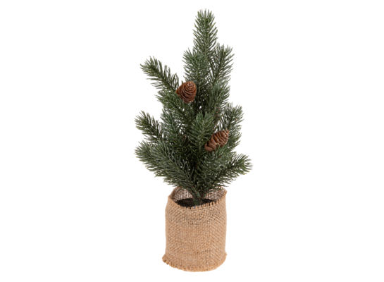 Choinka dekoracyjna w jucie 30 cm