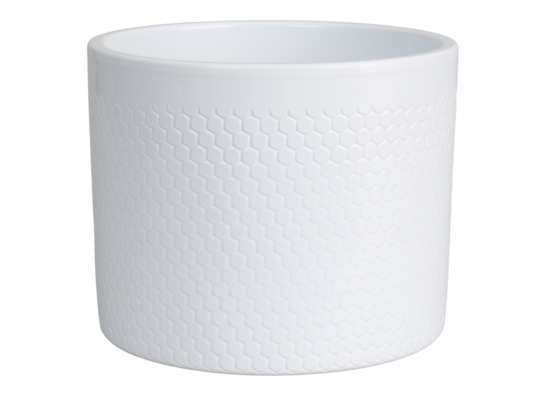 Osłonka ceramiczna 417 13,6 cm biały