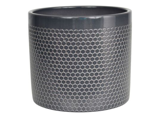 Osłonka ceramiczna 417 19 cm granit lazur