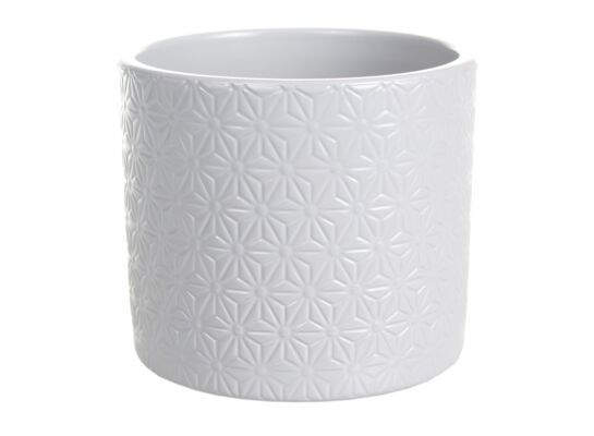 Osłonka ceramiczna Cylinder 415 15 cm biały