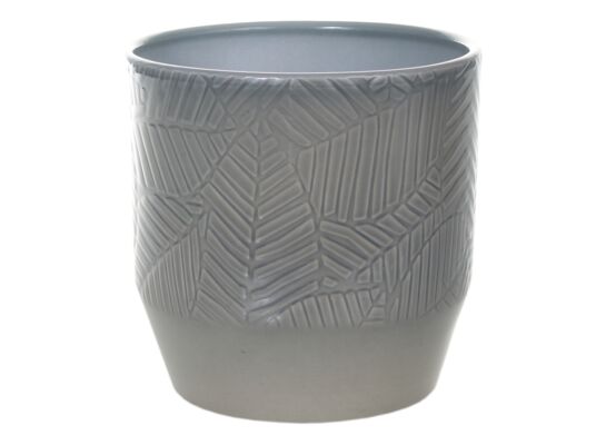 Osłonka ceramiczna 80 15 cm ciemny zielony lazur