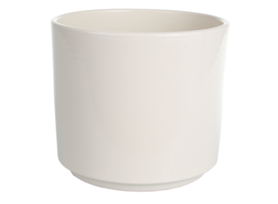 Osłonka ceramiczna Cylinder 994 12 cm krem Cermax