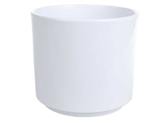 Osłonka ceramiczna Cylinder 994 12 cm biały Cermax