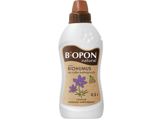 Nawóz do roślin kwitnących Biohumus 500 ml Bopon