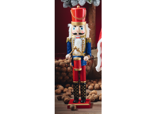 Figurka drewniana dziadek do orzechów 50 cm