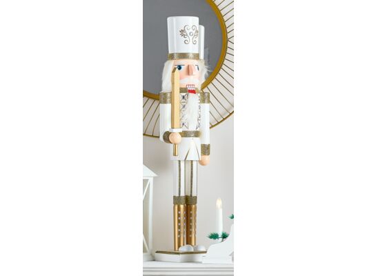 Figurka drewniana dziadek do orzechów 60 cm