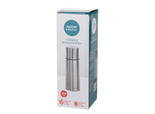 Termos nierdzewny 350 ml srebrny