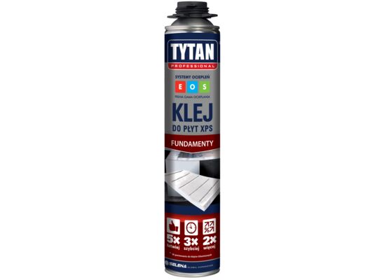 Klej do płyt XPS i styropianu 750 ml TYTAN PROFESSIONAL
