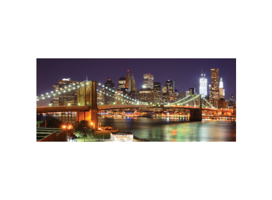 Obraz 120 x 50 cm Most Brooklin