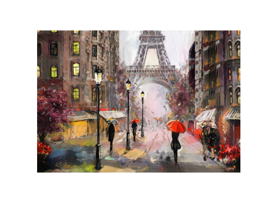 Obraz 100 x 70 cm Paryż