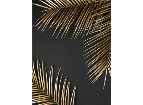 Plakat 30 x 40 cm Złote Liście