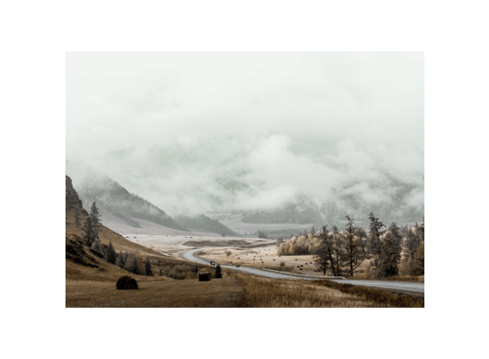 Plakat 50 x 70 cm Góry