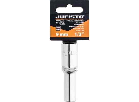 Nasadka 1/2" długa l - 78 mm, 9 mm Jufisto