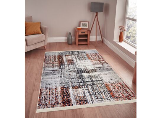 Dywan madalyon wielokolorowy 120 x 180 cm 5040