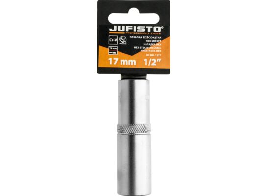 Nasadka 1/2" długa l - 78 mm, 17 mm Jufisto
