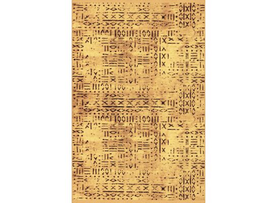 Dywan etnik vera żółty 120 x 180 cm 8012