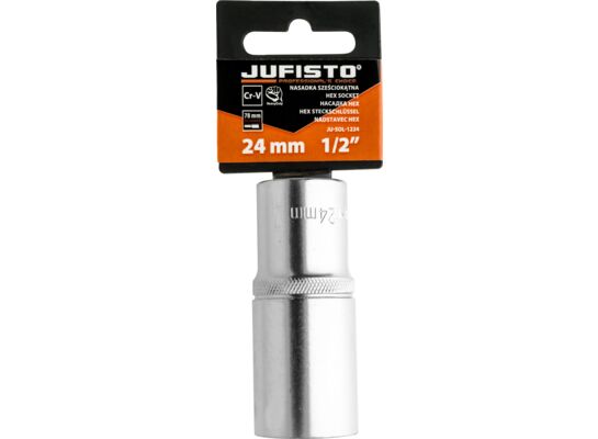 Nasadka 1/2" długa l - 78 mm, 24 mm Jufisto