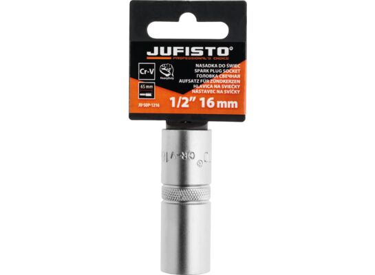 Nasadka do świec samochodowych 1/2" 16 mm Jufisto