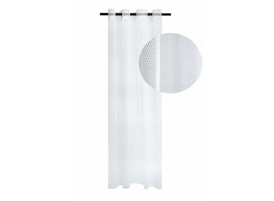 Firana Siatka Elie 150 x 265 cm biała przelotki