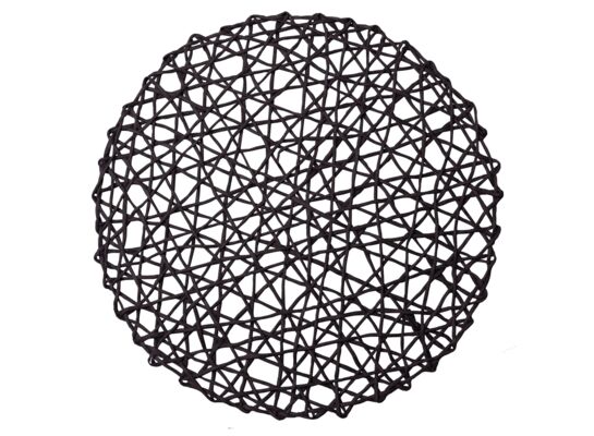 Podkładka CARTA śr.38 cm czarny