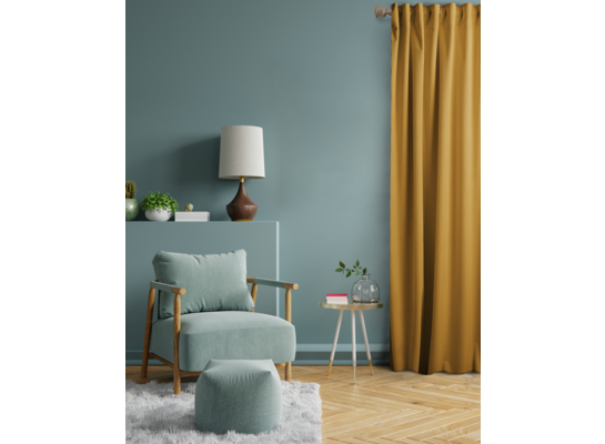 Zasłona Casual Chic 140 x 270 cm musztardowy