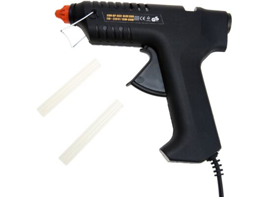 Pistolet do kleju z aluminiową końcówką pokrytą tworzywem 11,2 mm 60 W, 220 V Condor
