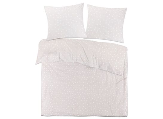 Pościel z mikrofibry Pastelle 160 x 200 cm+70 x 80 cm x2 beż