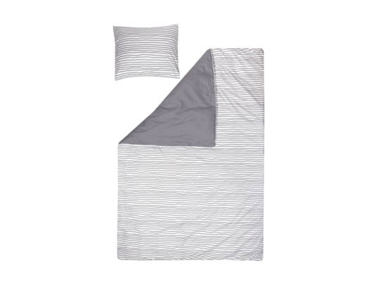 Pościel Balmy 140 x 200 cm szara