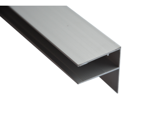 Profil aluminiowy zamykający z okapnikiem F63 2000 mm