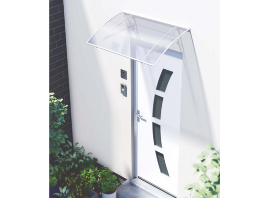 Daszek ARGO przeźroczysty / biały 150 x 90 x 25 cm