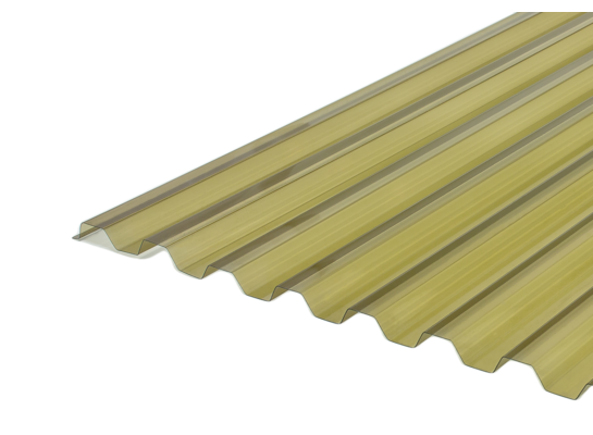 Płyta PVC dymna TRAPEZ 70/18 900 x 2000 x 0,8 mm