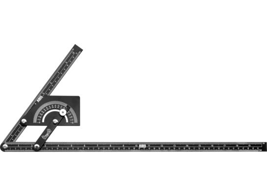 Kątownik z kątomierzem 180 stopni 230 x 500 mm Condor